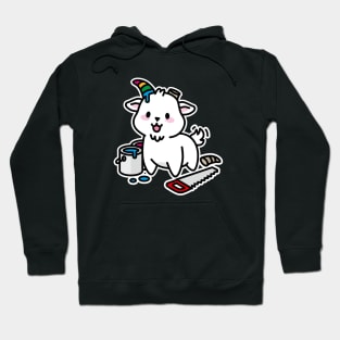 Unicorn DIY Kawaii Cute Capricorn funny Goat Hoodie